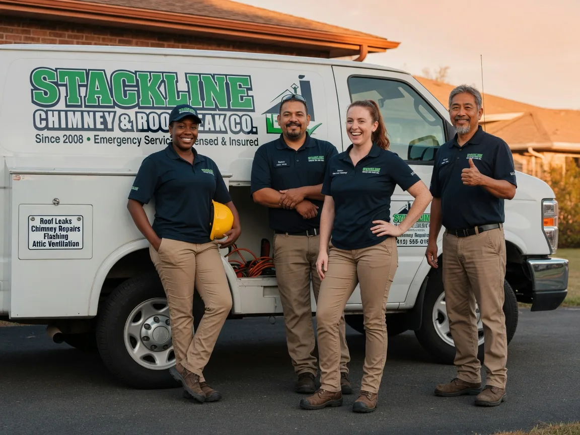 Chimney flashing repair company in Foster, RI